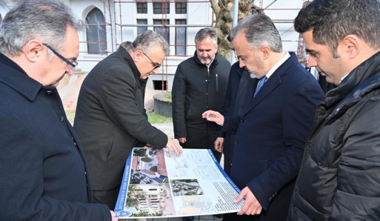 Tarihi yapıda hummalı çalışma