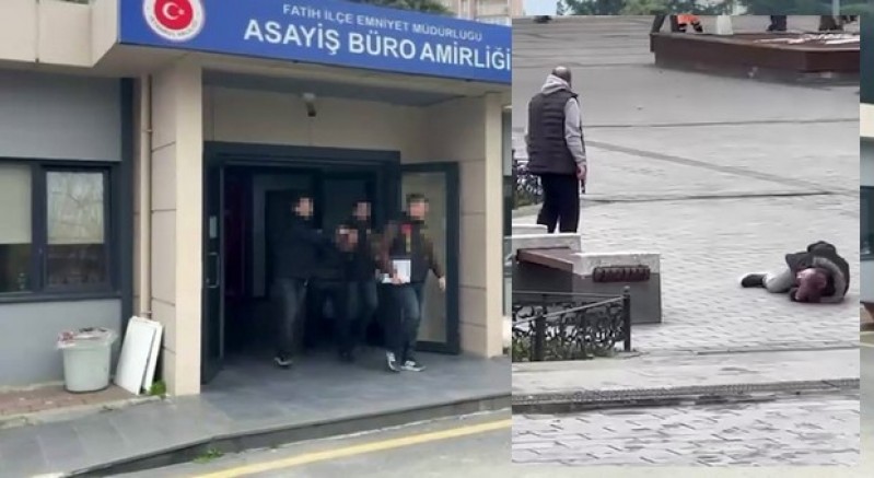 Tartıştığı kişiyi silahla vurup başında bekledi