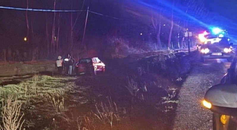 Tavşanlı’da otomobil takla attı: 1 yaralı