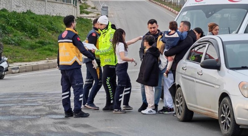 Tekirdağ’da 2'si çocuk 5 yaralı