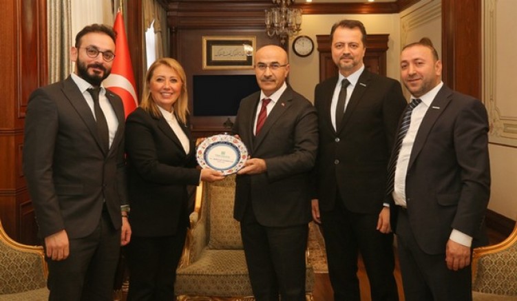 TEKSİDER'den Vali Demirtaş'a ziyaret