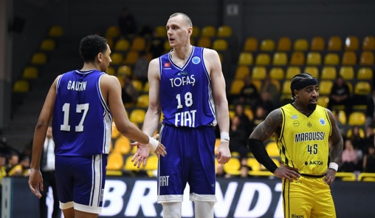 TOFAŞ, Maroussi BC’yi 74-77’lik skorla geçti