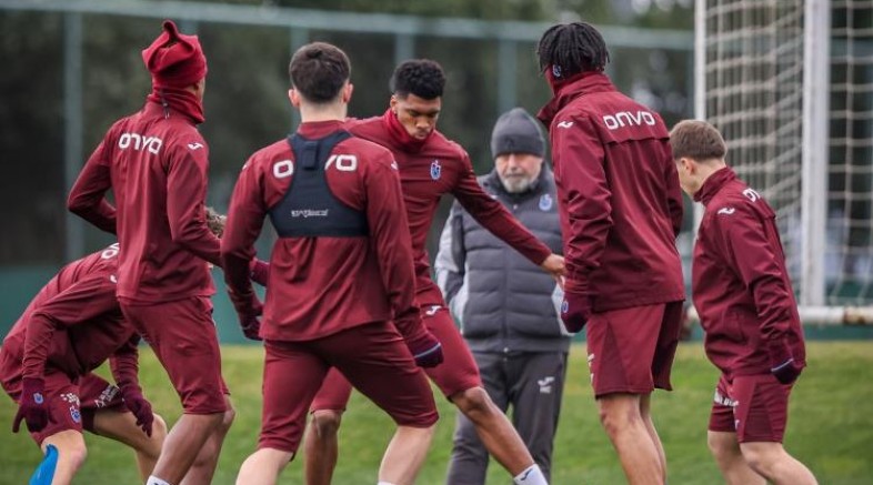 Trabzonspor, Fenerbahçe maçı hazırlıklarını sürdürdü