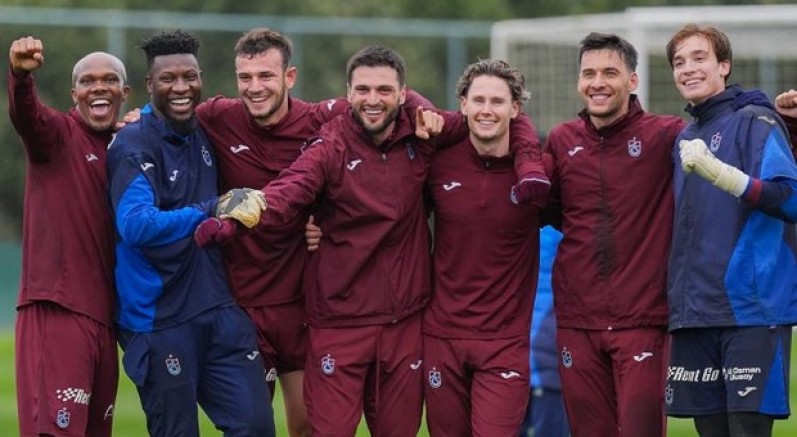 Trabzonspor, Galatasaray maçı hazırlıklarını sürdürdü