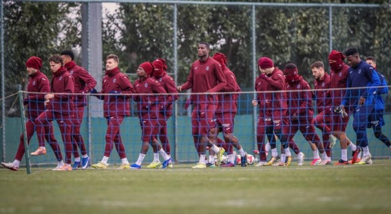 Trabzonspor, Kasımpaşa maçı hazırlıklarını tamamladı