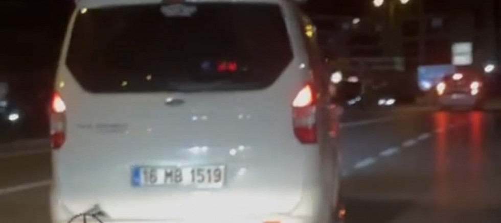 Trafikte tehlike saçtı