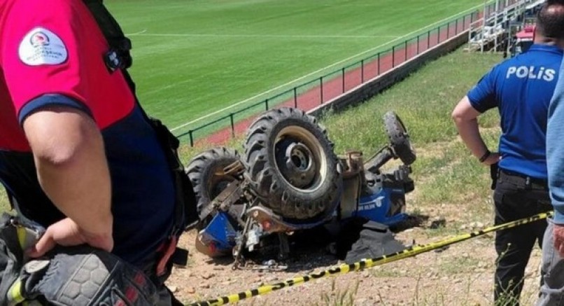 Traktör kazasında 12 yaşındaki çocuk hayatını kaybetti