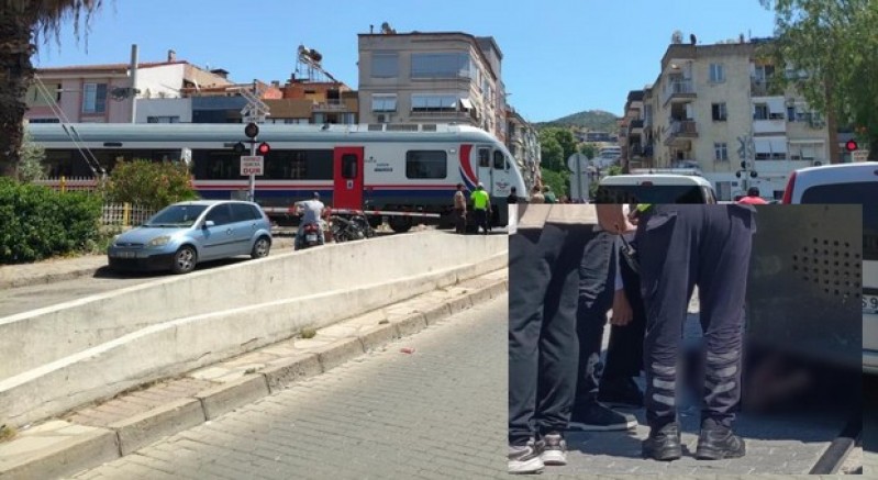Trenin altında kalan yaya ağır yaralandı