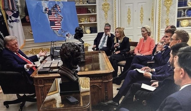 Trump'tan "yeni ABD haritası" paylaşımı