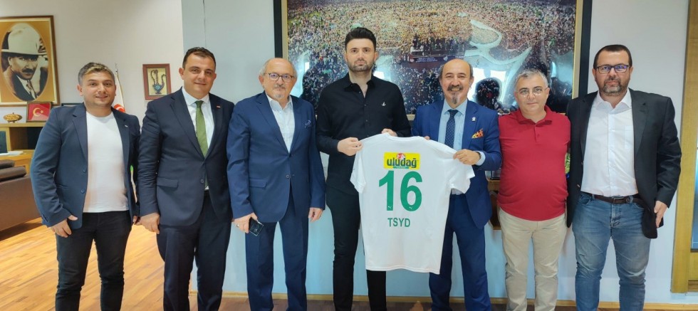 TSYD Bursa Şubesi'nden Bursaspor'a ziyaret