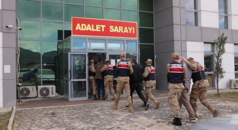 Tunceli'de 2 milyon lira vurgun yapan 3 şüpheli tutuklandı