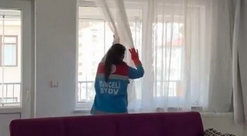 Tunceli'de 680 haneye temizlik hizmeti
