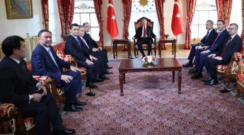 Türk Devletleri Teşkilatı heyetini kabul etti