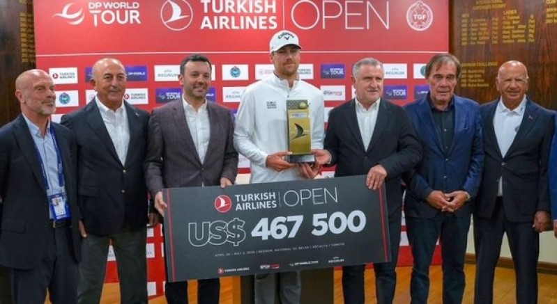 Turkish Airlines Open'ın şampiyonu Mikael Lindberg
