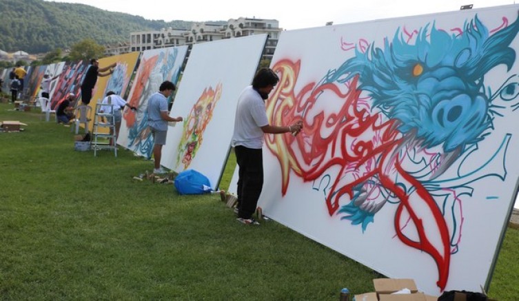 Türkiye’nin en büyük ‘Graffiti Şenliği’ Bursa’da
