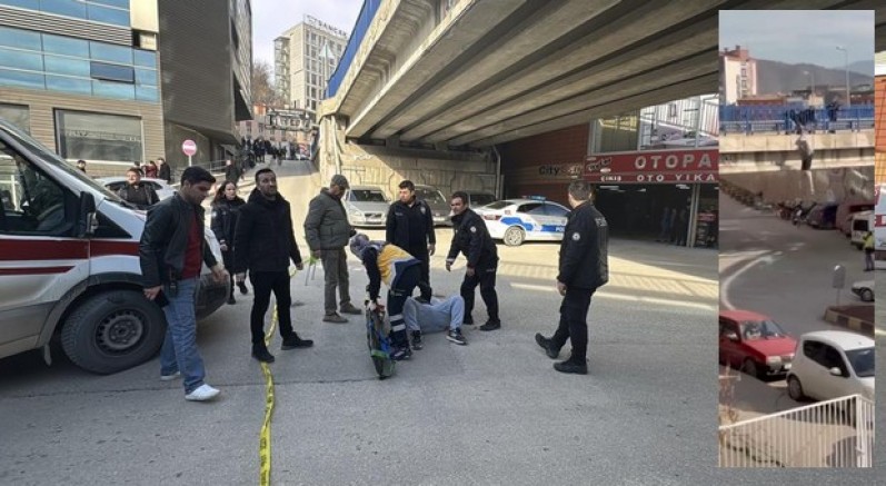 Tutunamayınca yere düştü