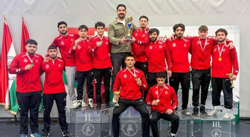 U20 Grekoromen Güreş Milli Takımı şampiyon oldu