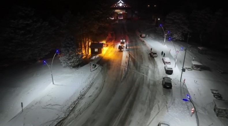 Uludağ'da kar kalınlığı 160 santime ulaştı