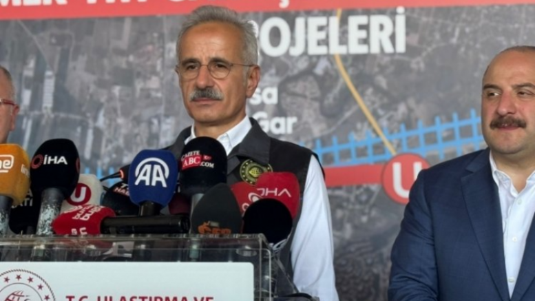 Uraloğlu, Bursa’da! Kuzey Çevre Otoyolu açıklaması