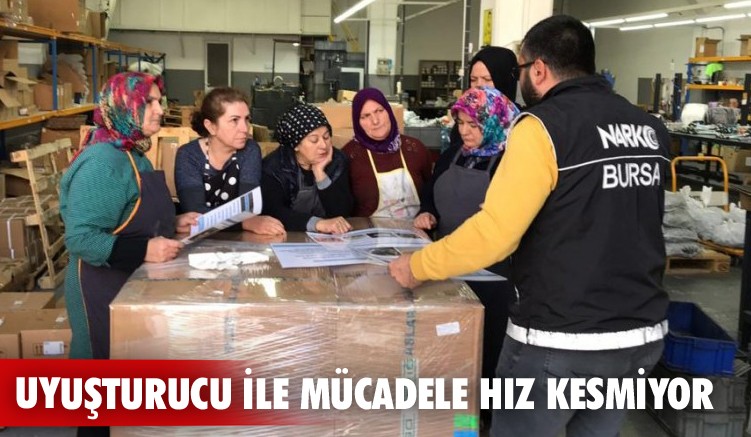Uyuşturucu ile mücadele hız kesmiyor
