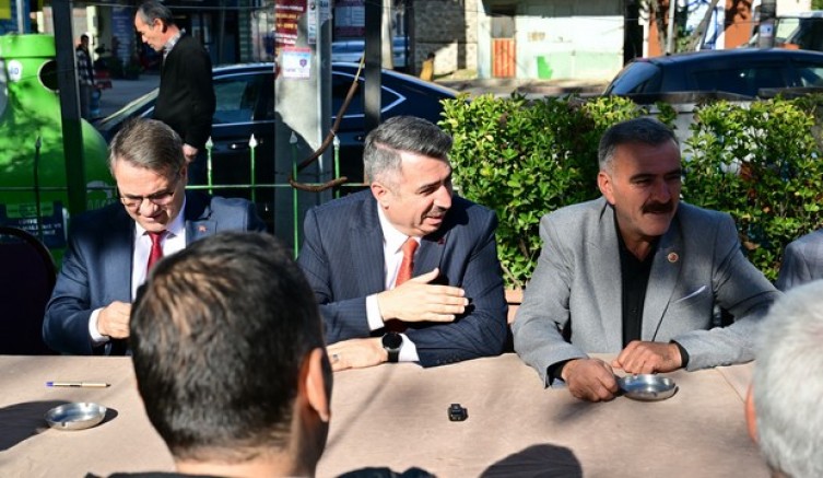 Vatandaş nerede Başkan orada