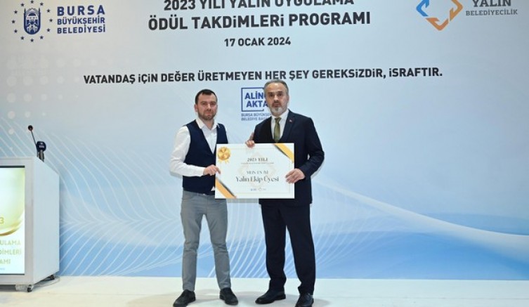 Yalın çalışmalar ödüllendirildi