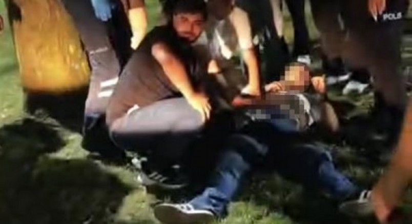 'Yan baktın' kavgası kanlı bitti: 1 yaralı