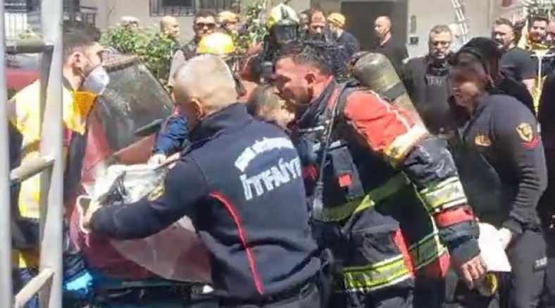 Yangında engelli şahıs hayatını kaybetti