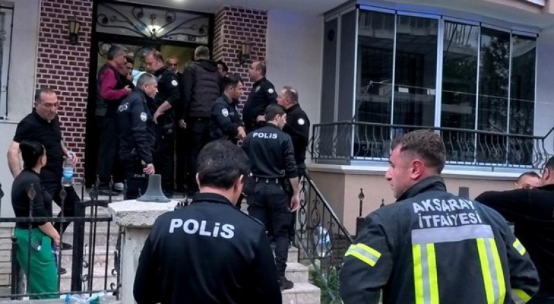 Yangını söndürmek isterken yanarak can verdi