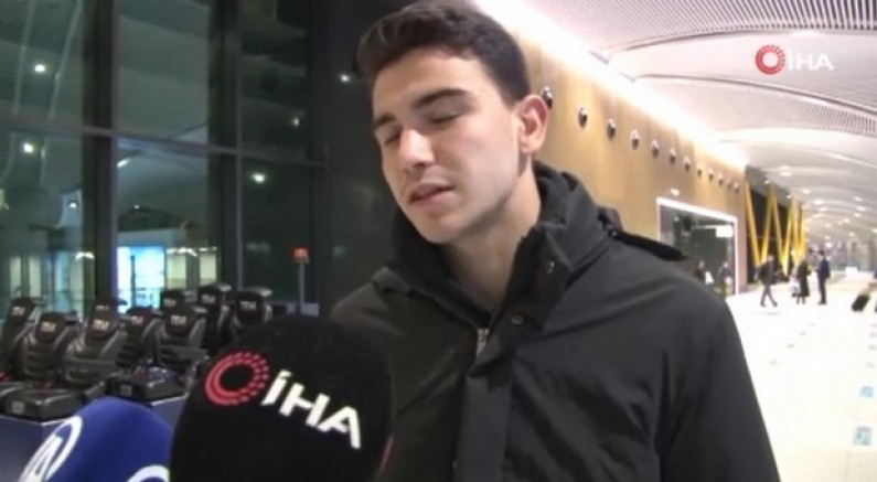 Yasin Özcan, Beşiktaş için İstanbul'da