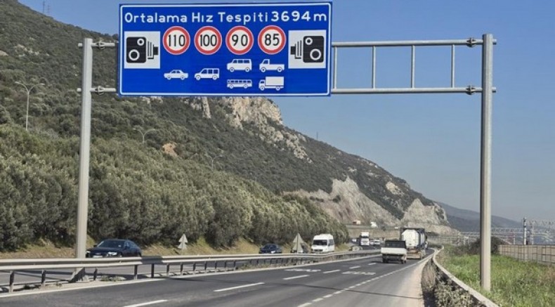 Yeni hız limitleri için tabelalar yenilendi
