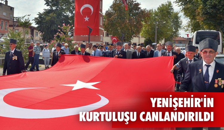 Yenişehir'in kurtuluşu canlandırıldı
