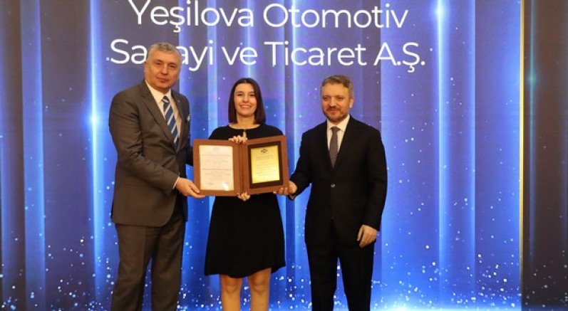 Yeşilova Otomotiv'e ödül