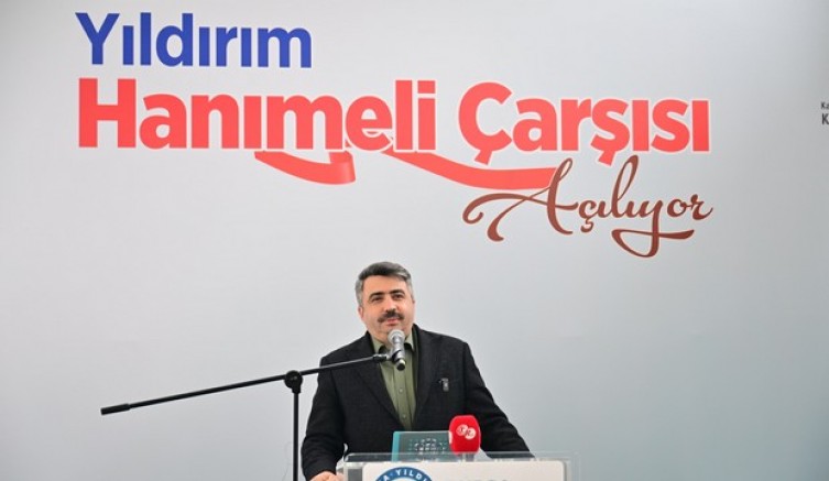 Yıldırım'a Hanımeli Çarşısı
