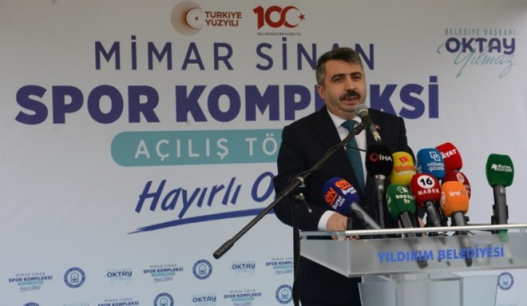Yıldırım'a yeni spor tesisi