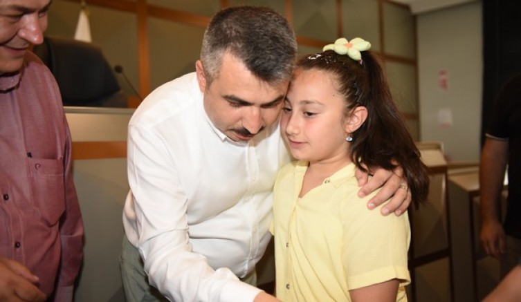 Yıldırım ailesi bayramlaştı