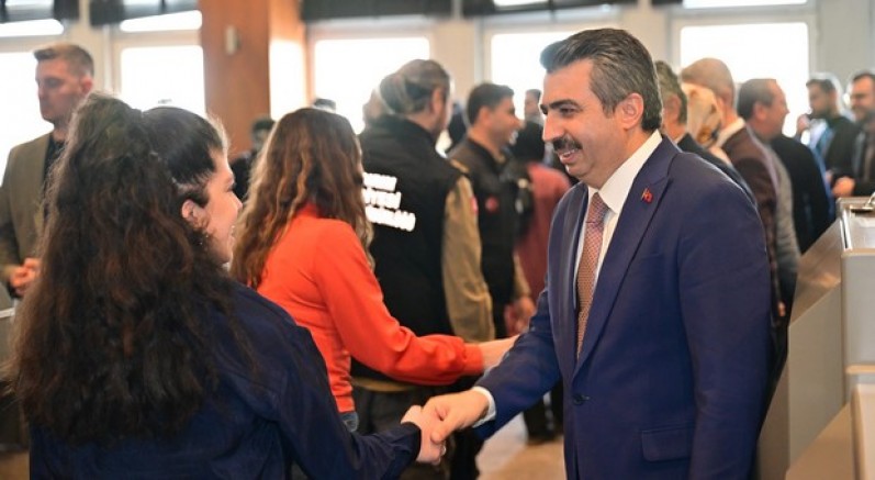 Yıldırım ailesi bayramlaştı