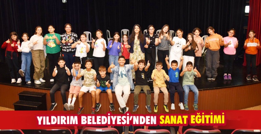 Yıldırım Belediyesi’nden sanat eğitimi