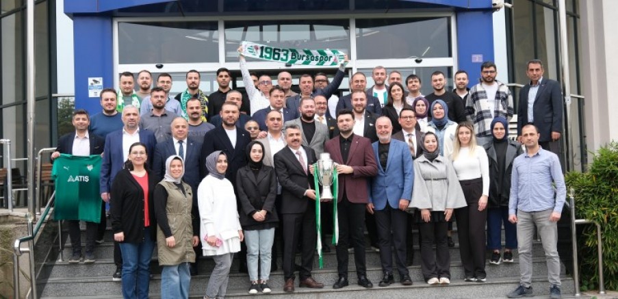 Yıldırım Belediyesi şampiyon Bursaspor'u ağırladı