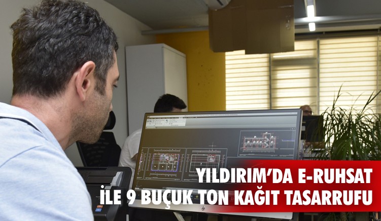 Yıldırım’da 9 buçuk ton kağıt tasarrufu