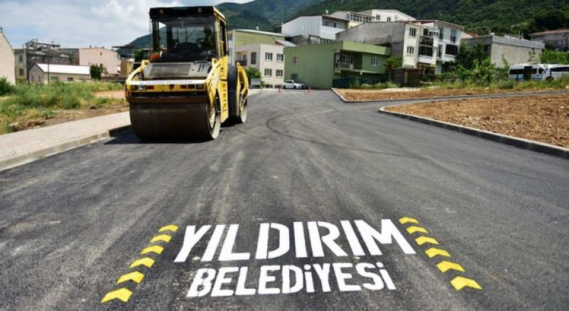 Yıldırım'da yollar yenileniyor