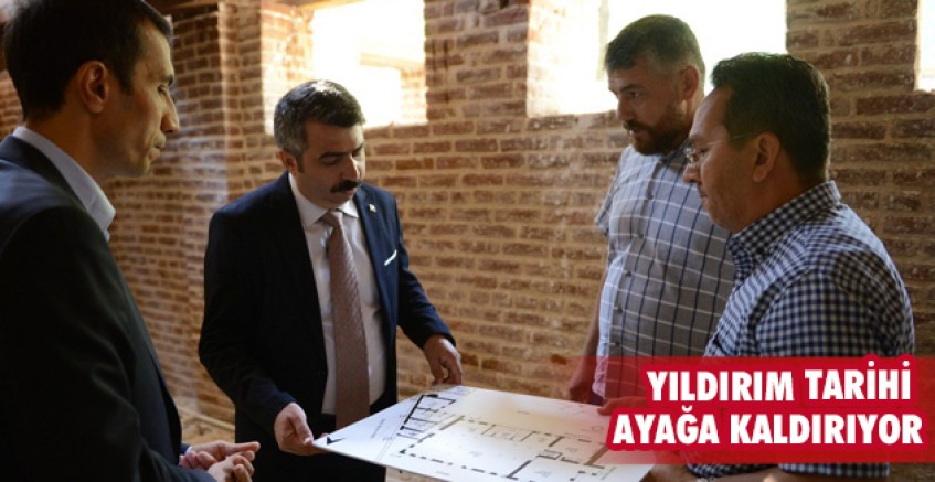 Yıldırım tarihi ayağa kaldırıyor