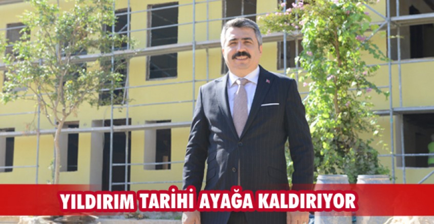 Yıldırım tarihi ayağa kaldırıyor