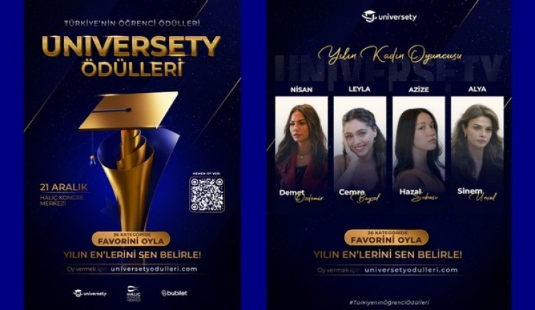 Yılın oyuncusunu üniversiteliler seçecek