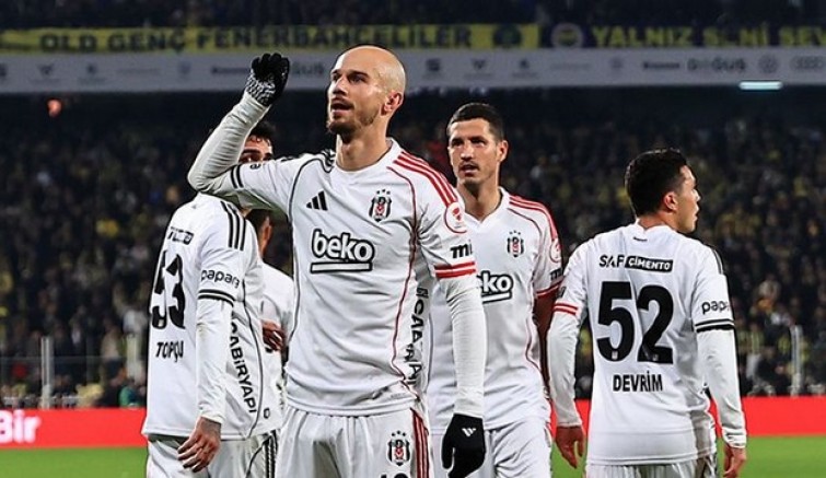 Yılın son derbisi Beşiktaş'ın: 1-2