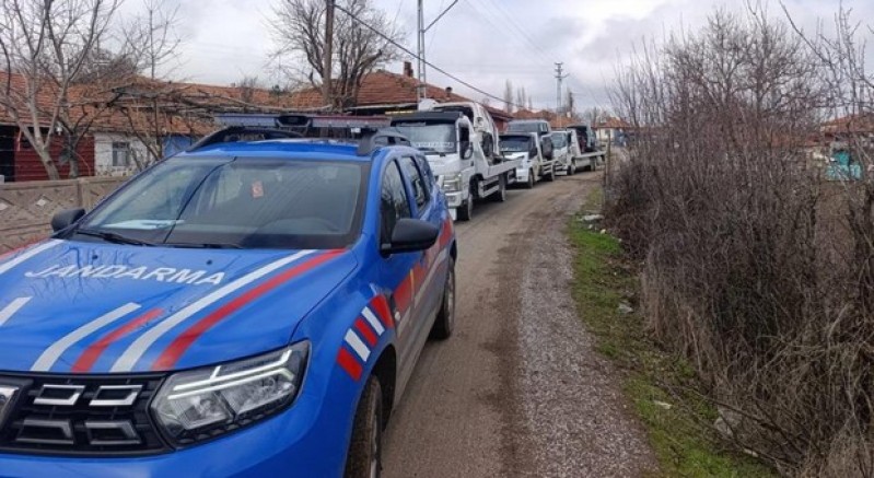 Yozgat’ta çalıntı araç operasyonu