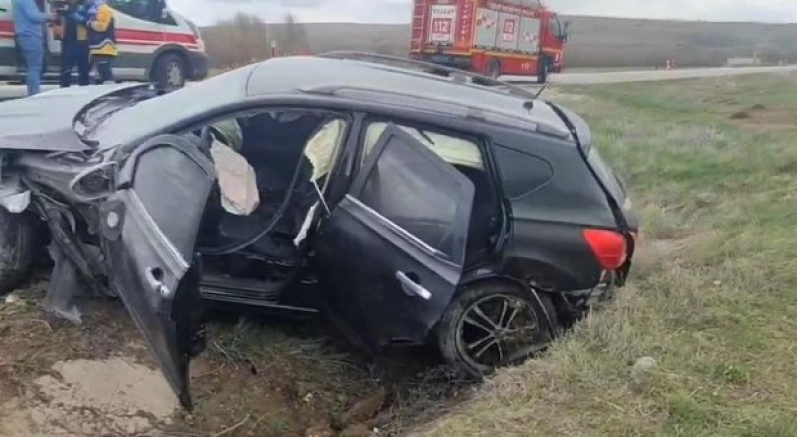 Yozgat’ta trafik kazası: 3 yaralı
