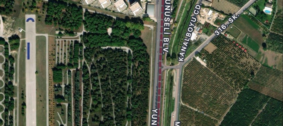 Yunuseli Bulvarı'nda trafik düzenlemesi