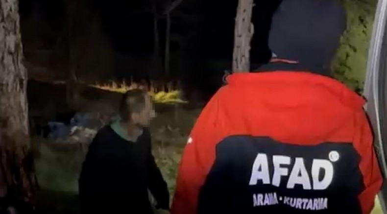 Zihinsel engelli vatandaş 20 saat sonra sağ bulundu