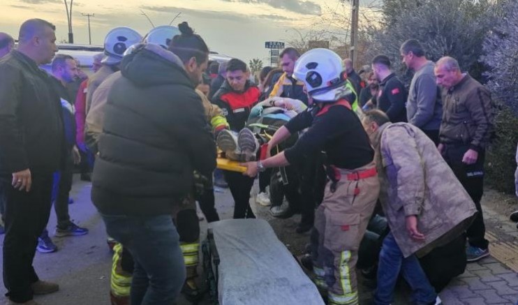 Zincirleme trafik kazasında yaralı sayısı 18'e yükseldi